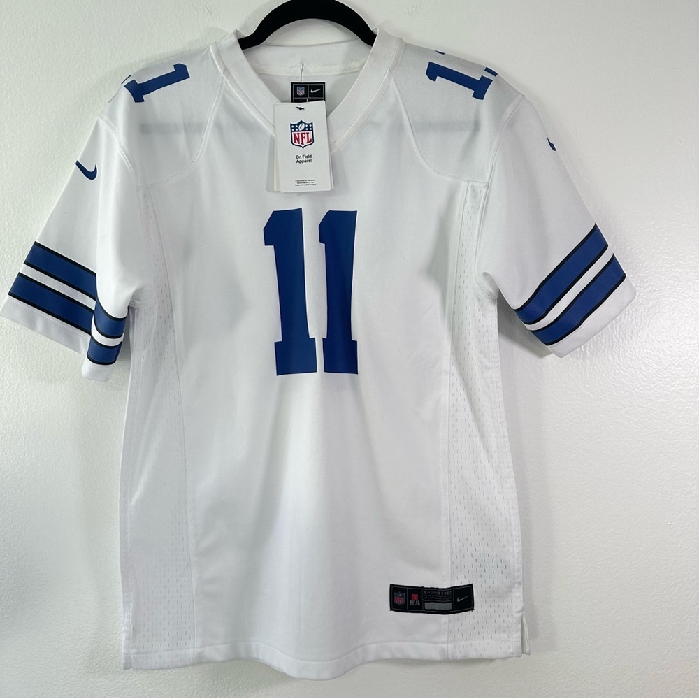 NWT Nike Dallas Cowboys Micah Parsons #11 White Game Jersey Youth Size Large - Picture 2 of 8